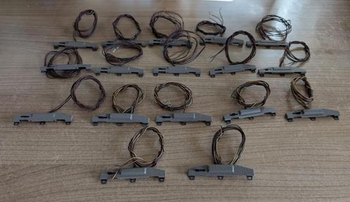 17 x Fleischmann wisselaandrijvingen + 4 defective, Hobby en Vrije tijd, Modeltreinen | H0, Gebruikt, Rails, Fleischmann, Ophalen of Verzenden