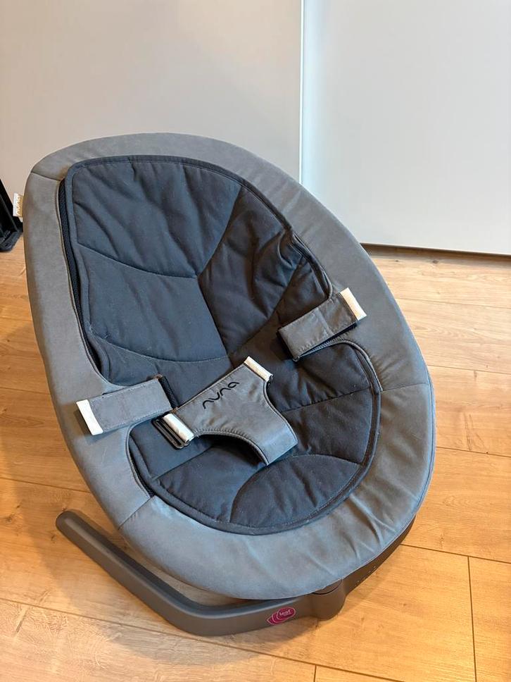 Wipstoel Nuna Leaf Cinder (nieuwprijs € 200,-), Kinderen en Baby's, Wipstoeltjes, Zo goed als nieuw, Wipstoel, Met gordel(s) of riempje(s)