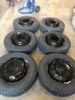 originele mercedes sprinter dubbullucht velgen met winter, 16 inch, Banden en Velgen, 195 mm, Bestelwagen
