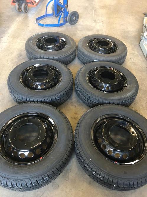 originele mercedes sprinter dubbullucht velgen met winter, Auto-onderdelen, Banden en Velgen, Banden en Velgen, Winterbanden, 16 inch