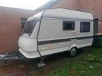 Hobby Classic 370-"92-Nieuwe Remmen-Vakantieklaar, Caravans en Kamperen, Standaardzit, Luifel, Hobby, Particulier