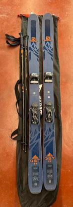 Salomon QST 99 - Ski's + stokken, Zo goed als nieuw, Carve, Ski, Salomon
