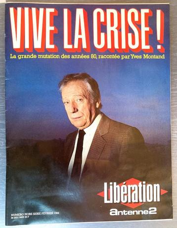 Libération, 1984, speciale serie "Lang leve de crisis" beschikbaar voor biedingen