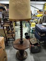 staande lamp in hout - rustiek, Rustiek, Comme neuf, Bois, 150 à 200 cm