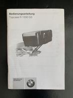 Handleiding topkoffer BMW r1200gs, Motoren, Verzenden, BMW