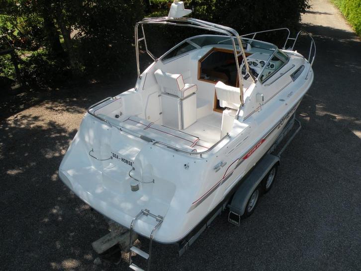 prachtige sealine 200, Watersport en Boten, Motorboten en Motorjachten, Zo goed als nieuw, Polyester, 6 tot 9 meter, Benzine, Binnenboordmotor