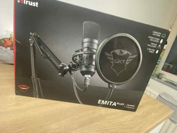 Micro avec pied, Musique & Instruments, Microphones, Enlèvement, Comme neuf