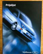 BROCHURE DU VÉHICULE FORD FOCUS - 1999, Livres, Autos | Brochures & Magazines, Comme neuf, Envoi, Ford