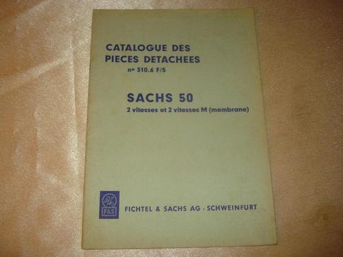SACHS 50 2 Vitesses Ancien Catalogue des Pièces Détachées, Motoren, Handleidingen en Instructieboekjes, Overige merken, Ophalen of Verzenden