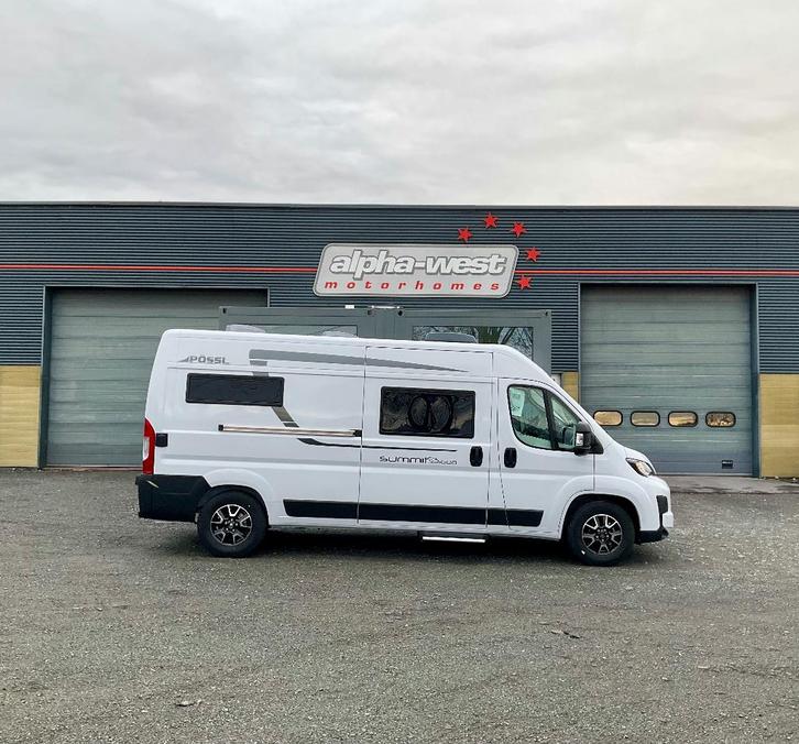 NEW Pössl Summit Shine 600 Q‼️ 2025 ‼️- 15.910 € "korting‼️, Caravans en Kamperen, Mobilhomes, Bedrijf, tot en met 3, Buscamper of Camperbus