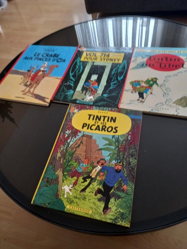 10 bande dessinee tintin, Livres, BD