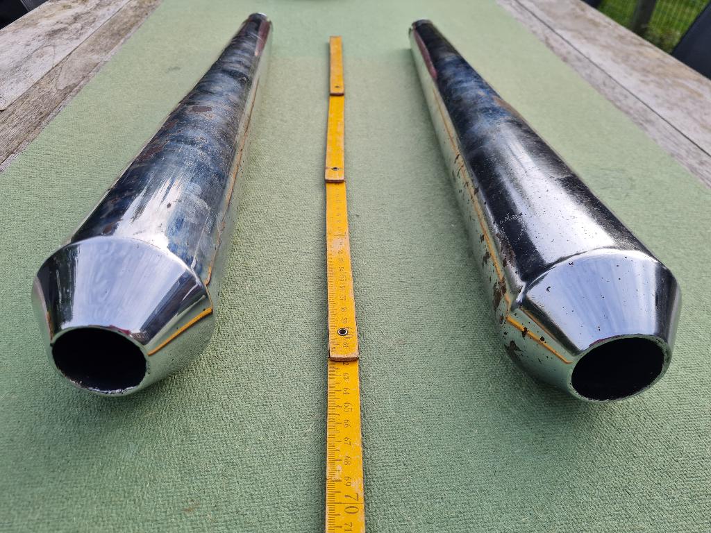 2 Megafoon Uitlaten, Ophalen of Verzenden, Gebruikt