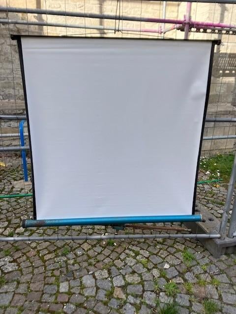 PROJECTEUR DE DIAPOSITIVES À ÉCRAN DE 140 CM DE LARGE, Enlèvement ou Envoi, Utilisé, Avec écran
