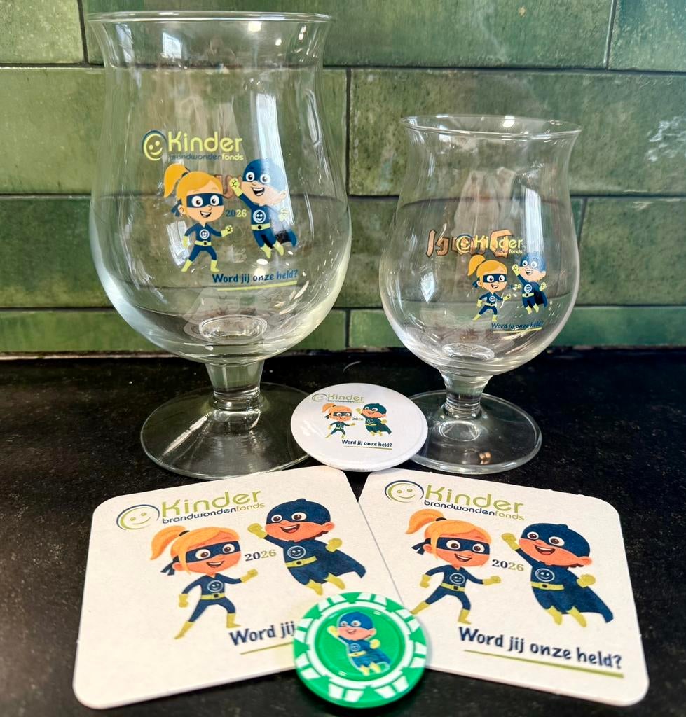 Duvel glas set, Ophalen of Verzenden, Zo goed als nieuw