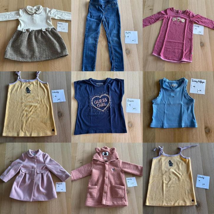 Kinderkleding maat 92-104, Kinderen en Baby's, Kinderkleding | Kinder-kledingpakketten, Zo goed als nieuw, Maat 92, Ophalen of Verzenden