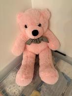 Roze knuffelbeer met rits - 73 cm, Ophalen, Zo goed als nieuw, Beer