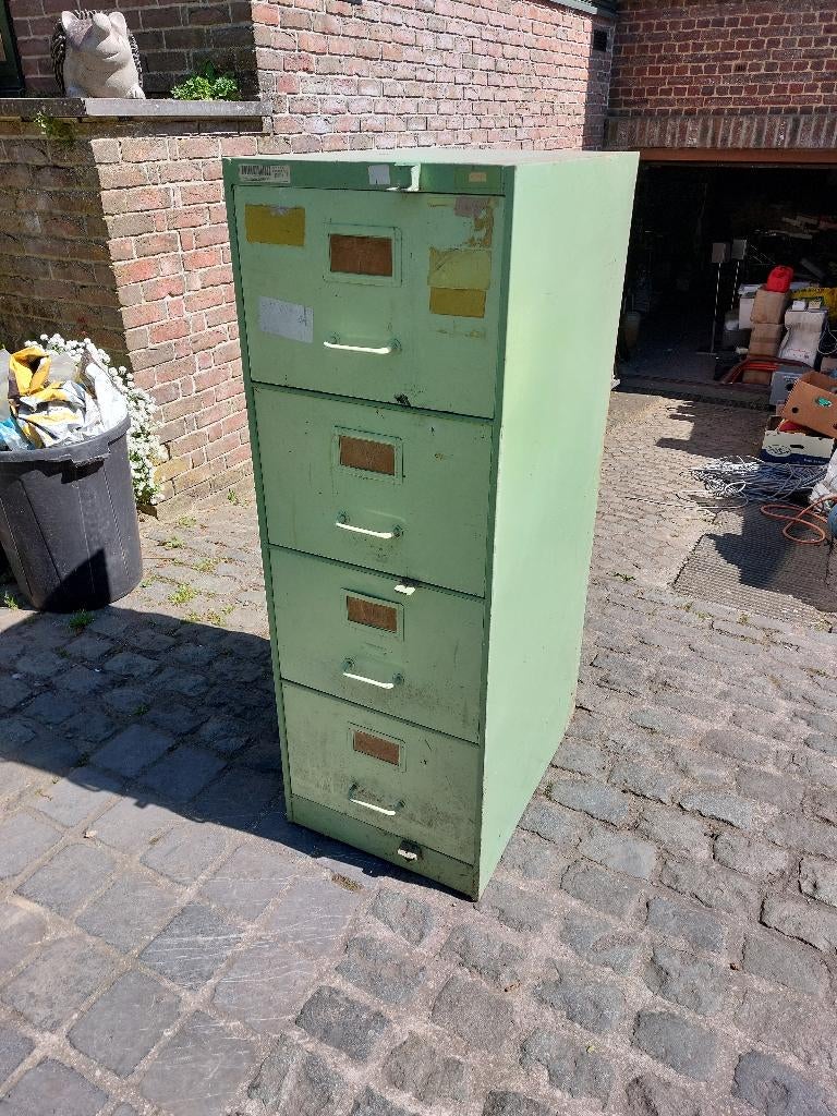 Armoire métallique à tiroirs, Enlèvement, Utilisé