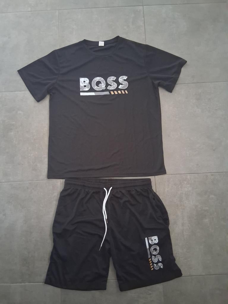 T-shirt met short van boss, Ophalen