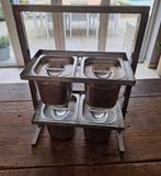 Organisateur en acier inoxydable, bac à épices, bac à légume, Maison & Meubles, Enlèvement ou Envoi