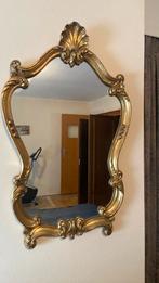 Geratal vintage spiegel goude kleur, Antiek en Kunst, Antiek | Spiegels, Ophalen