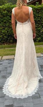 Mooi romantisch trouwkleed, Kleding | Dames, Trouwkleding en Trouwaccessoires, Ophalen, Gedragen, Overige kleuren, Trouwjurk