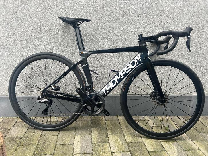 Thompson falcon, Fietsen en Brommers, Fietsen | Racefietsen, Gebruikt, Heren, Overige merken, Carbon, 49 tot 53 cm, Ophalen of Verzenden