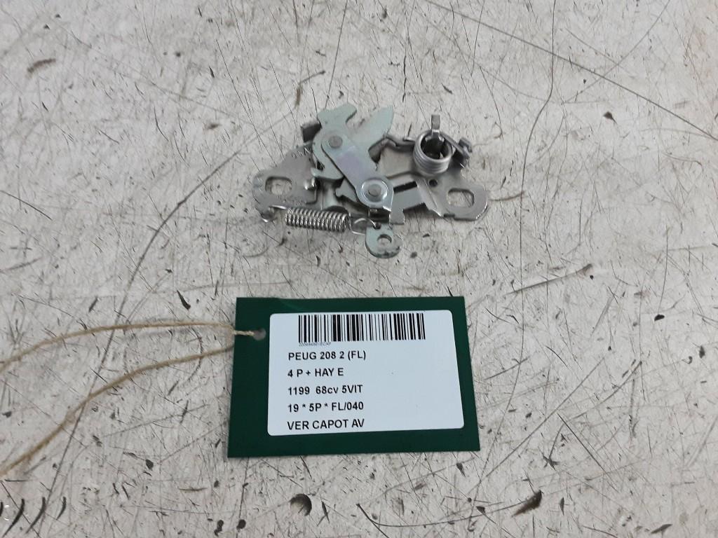 SERRURE CAPOT Peugeot 208 I (CA / CC / CK / CL), Mevr. I. Hauben, Utilisé, Rue de l'Espoir 34 34
4030  GRIVEGNÉE, BE, Info@Collignon.be