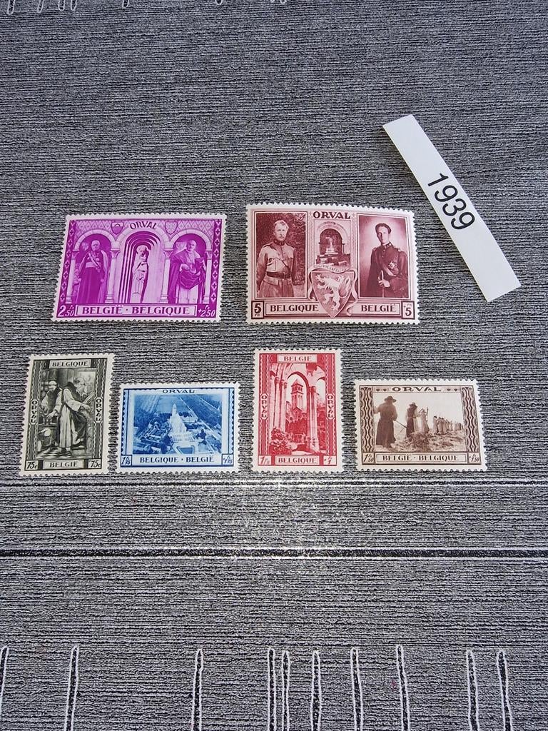 Postzegel set 1939 'Orval', Ophalen of Verzenden