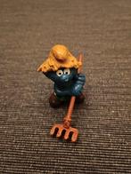 Schtroumpf agriculteur 2.0138, Enlèvement ou Envoi, Utilisé, Schtroumpf Paysan, Poupée, Figurine ou Peluche