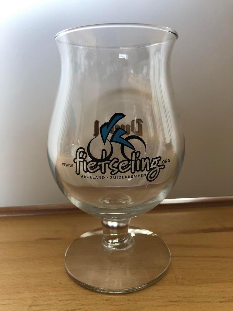 Duvel glas Fietseling, Ophalen of Verzenden, Nieuw, Bierglas