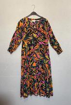 Kleurrijke middellange jurk van Kaffe (42), Kleding | Dames, Overige kleuren, Kaffe, Maat 42/44 (L), Ophalen of Verzenden