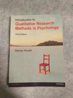 Qualitive Research Methods in Psychology - Dennis Howitt, Boeken, Studieboeken en Cursussen, Ophalen of Verzenden, Dennis Howitt