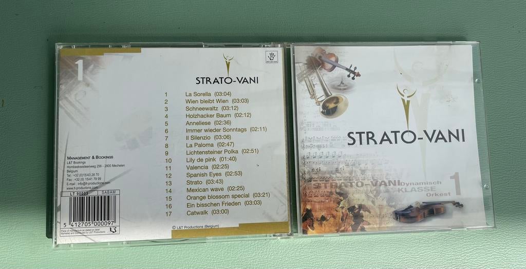 Strato-Vani cd vol 1, Cd's en Dvd's, Cd's | Instrumentaal, Ophalen of Verzenden