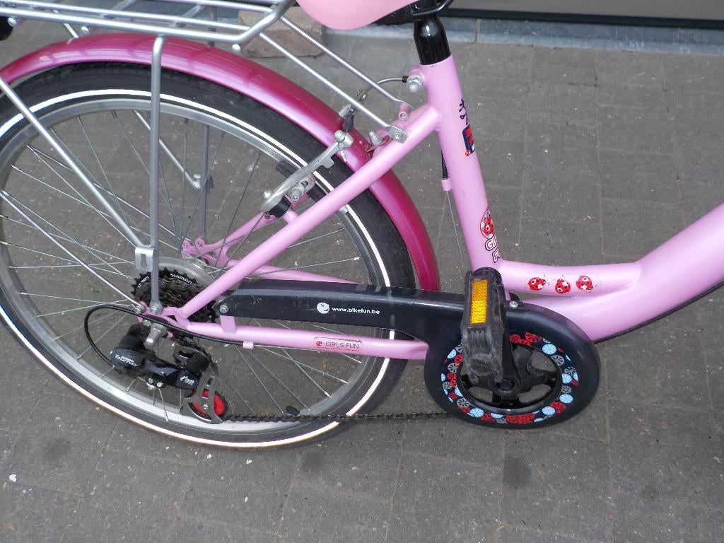 Meisjesfiets 24 ich, Ophalen, 24 inch, Versnellingen
