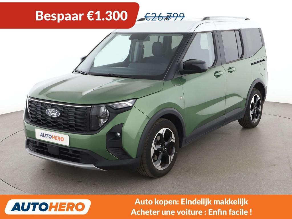 Ford Tourneo Courier 1.0 EcoBoost Active (bj 2025), Auto's, 158 g/km, Gebruikt, Zwart, USB