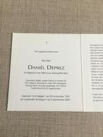 Oud voetballer, trainer Aalst, Waregem,.. D.Deprez +Izegem, Verzamelen, Verzenden, Bidprentje