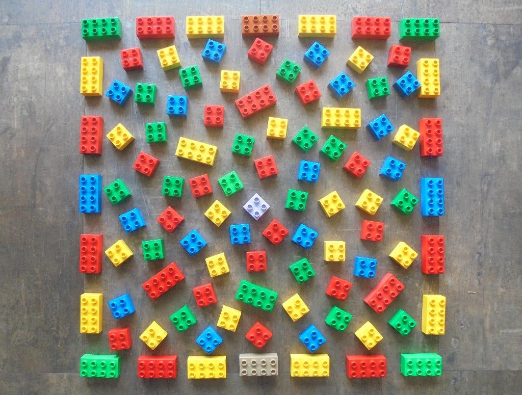 Lego Duplo Brick Set 152 (zie foto's), Kinderen en Baby's, Ophalen of Verzenden, Gebruikt, Losse stenen, Duplo