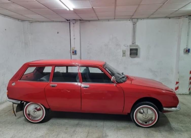 Citroën GS Break, 1978, rouge, Oldtimer, Autos, Citroën, Particulier, 2CV, Essence, Break, Rouge, Gris, Tissu, Traction avant