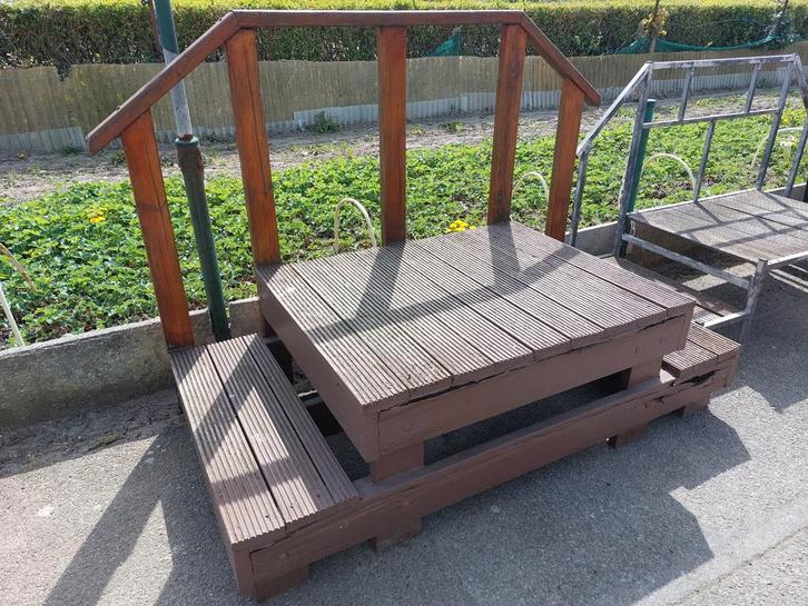 Trap Stacaravan/ Verschillende trappen voor stacaravans, Caravans en Kamperen, Stacaravans, Ophalen