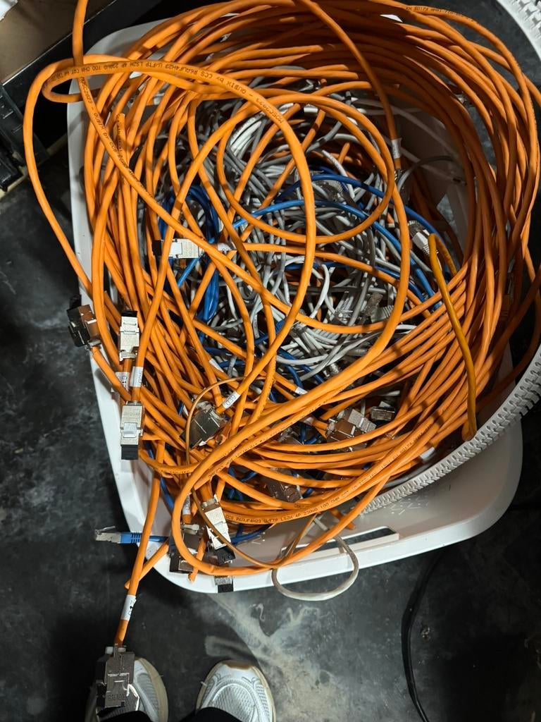 Câbles Utp professionnels !, Bricolage & Construction, Électricité & Câbles, Enlèvement, Comme neuf