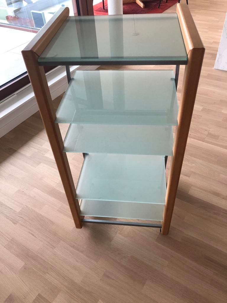 Glazenrekje op wieletjes, Ophalen, Zo goed als nieuw