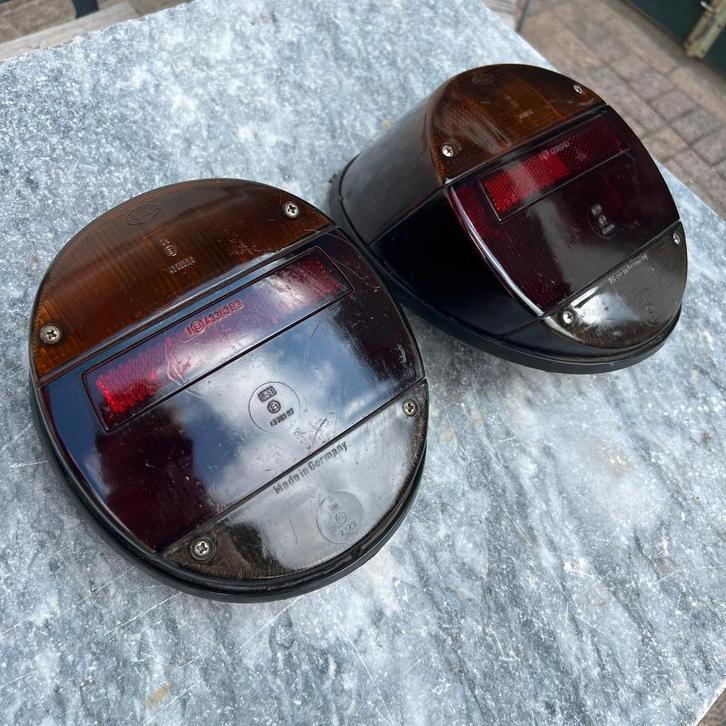 Lunettes de feu arrière VW 1200 1300 1303 Bug Hella foncées, Autos : Divers, Accessoires de voiture, Utilisé, Enlèvement ou Envoi