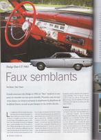 1963 Dodge Dart GT voiture de collection, Envoi, Utilisé