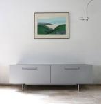Ligne Roset Holz Sideboard - Vintage Lowboard - Dressoir, Ophalen, Eikenhout, Met lade(s)