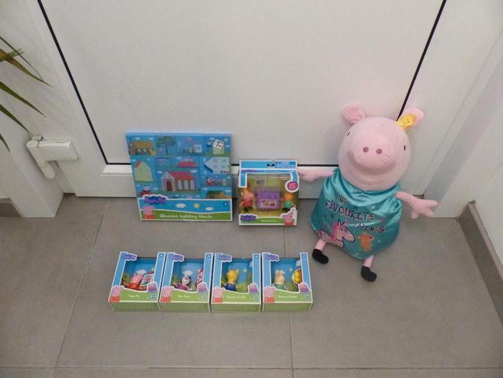 Leuke set van Peppa Pig, Enfants & Bébés, Jouets | Poupées, Comme neuf, Enlèvement ou Envoi