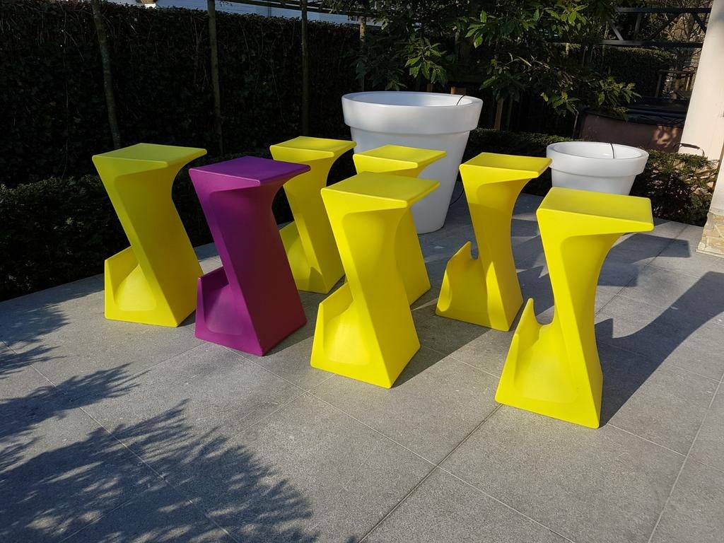 Tabouret de bar Z de Karim Rashid XO strict. neuf (val.280€), Jardin & Terrasse, Enlèvement