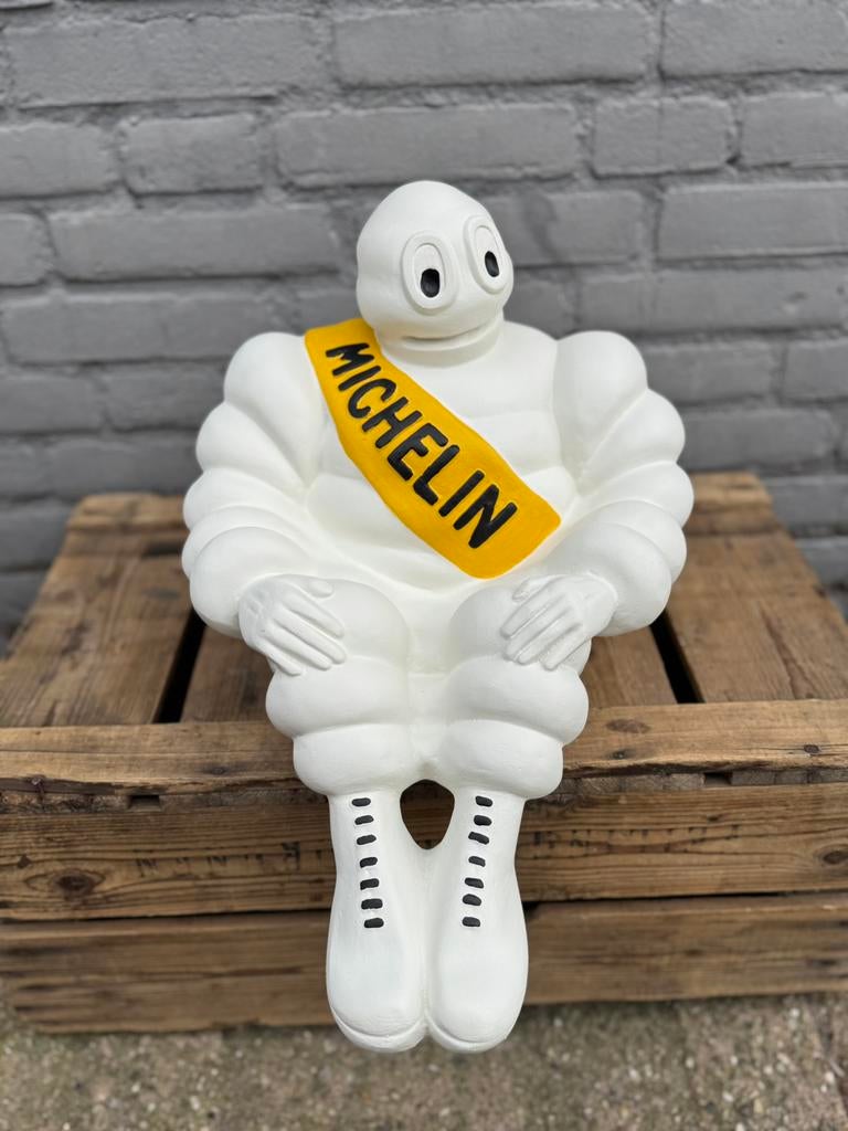Image publicitaire Michelin Bibendum, Collections, Statues & Figurines, Comme neuf, Fantasy, Enlèvement