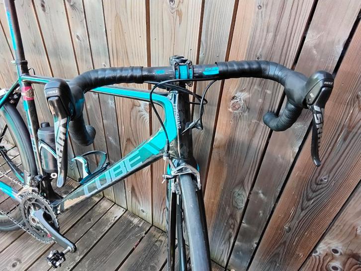 CUBE RACEFIETS TE KOOP VOLLEDIG CARBON, Vélos & Vélomoteurs, Vélos | Vélos de course, Comme neuf, Hommes, Autres marques, Plus de 20 vitesses