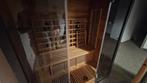 SAUNA INFRAROUGE INFRAPLUS POUR 3 PERSONNES AVEC LUMINOTHÉRA, Sports & Fitness, Enlèvement, Comme neuf, Infrarouge, Sauna complet