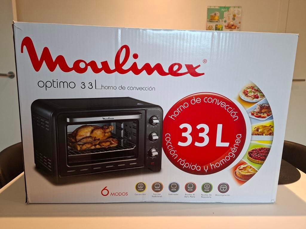Oven Moulinex 33 liter, Electroménager, Fours, Enlèvement